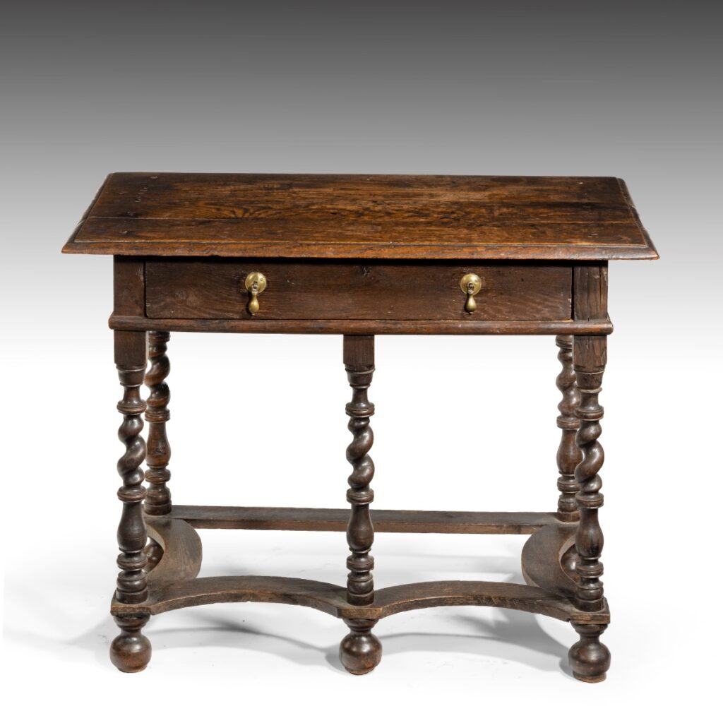 17th cent. Oak Side Table