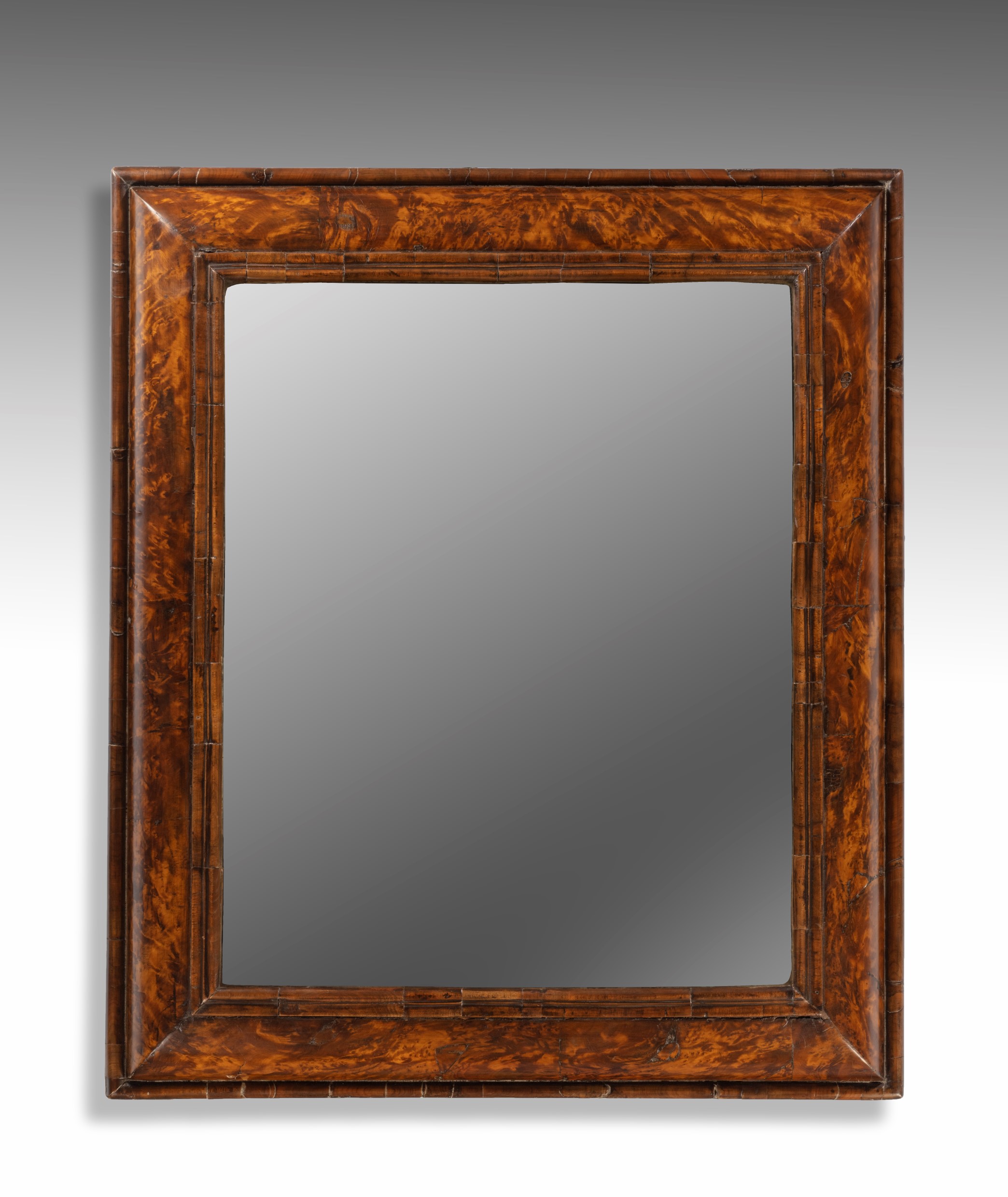 17th century walnut Mirror