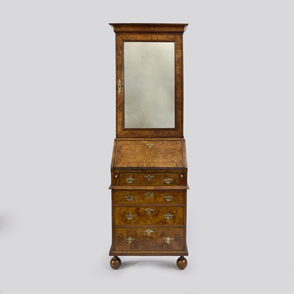Walnut Bureau Cabinet