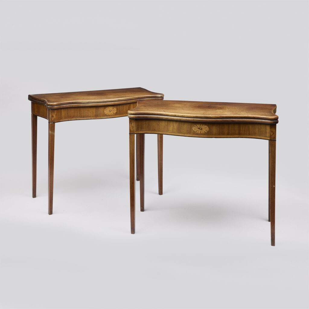 Pair George III Tea Tables