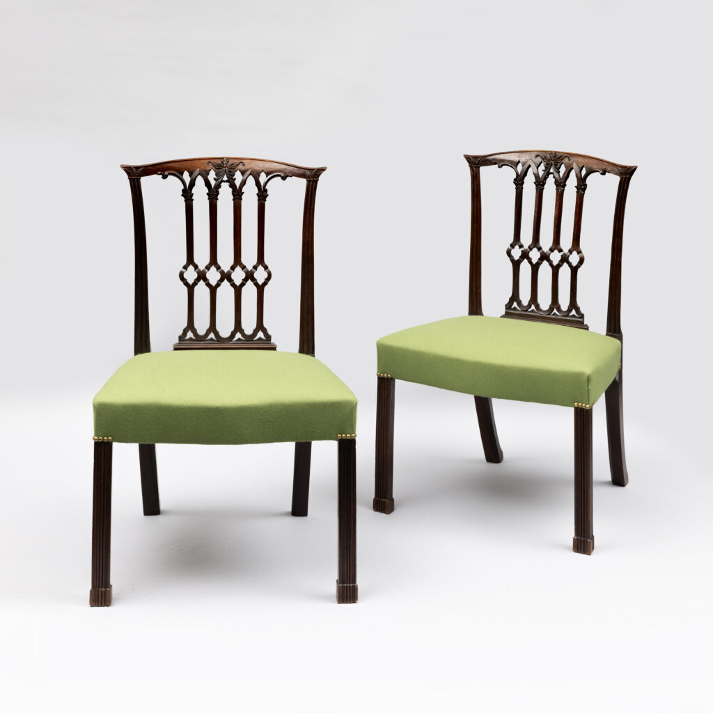 Pair 18th cent. side Chairs